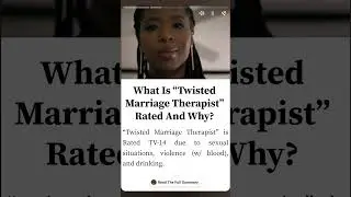 Twisted Marriage Therapist (2023) - Review