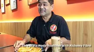 Springleaf x Alchemy Foodtech - A High Fibre Prata made with Alchemy Fibre