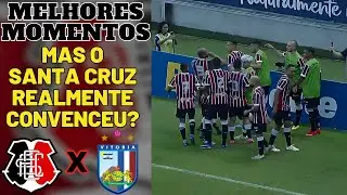 ⚫⚪🔴SANTA CRUZ 1X0 VITÓRIA-PE | CAMPEONATO PERNAMBUCANO | GOLS E MELHORES MOMENTOS!