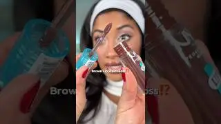 A BROWN LIPSTAIN GLOSS⁉️👀
