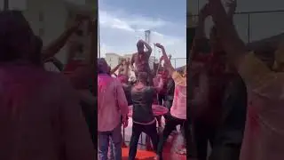 Holi celebration in HRRL township