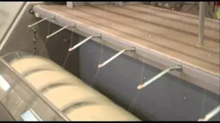 Reeling Machine with electronic thread guide