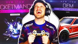 *ОМГ* Я вернул СЧАСТЛИВЫЙ ЗОЛОТОЙ КОНТРОЛЛЕР для этого ФАН-открытия в Rocket League!