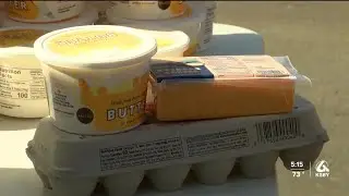 Hundreds of families line up for holiday food distribution in Santa Maria