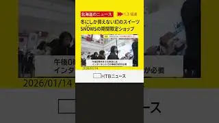 【幻のスイーツ】冬にしか買えない「SNOWS」の新作「雪まくら」がバレンタインにぴったり！大丸札幌店