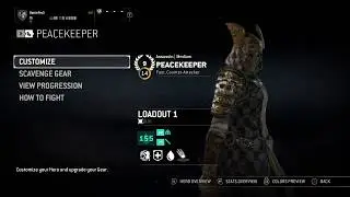 For Honor: Reigning Inferno LUCKIEST PEACEKEEPER DROP EVER