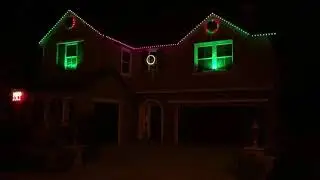 2019 Run Rudolph Run, custom Christmas lights LED