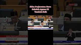 Skim Perjawatan Guru Sekolah Agama Di Tambah Baik
