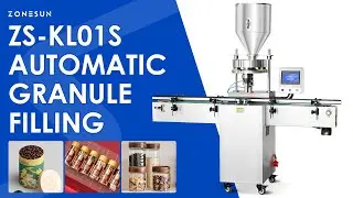 ZONESUN Automatic Volumetric Cup Filler Rotary Cup Filling Machine ZS-KL01S