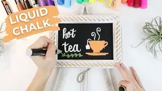 Ohuhu 19 Colors Liquid Chalk Marker Pens | How About Cozy Up With A Cup Of Tea?