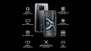 MI 10I 5G BLACK 8GB RAM 128GB STORAGE