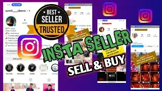 instagram account sell buy kaise kare |&bull;how to sell and buy instagram account |&bull; 100% safe secore