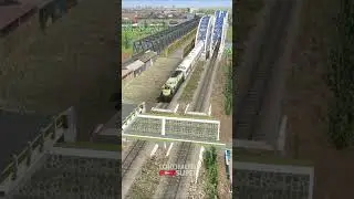 Kereta Api Kena Prank  #keretaapi #trainzsimulator #train #automobile #railway