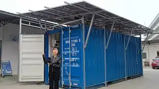Containerised water treatment plant | solar powered desalination unit | ro device reverse osmosis