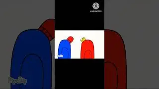 Fall Guys in Among Us?(Animation meme)#shorts