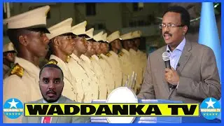 DEG DEG MD Farmajo Oo Dalka Kusoo Rogay Xaalad Dagaal, Dhamaan Taliyaasha Ciidanka Oo Isku Yimid