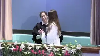 See full immersion baptism from Easter Sunday @firstbaptistchurchbeverly 💦🕊️#video #livestream