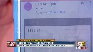 Uber's surge pricing catches woman unaware