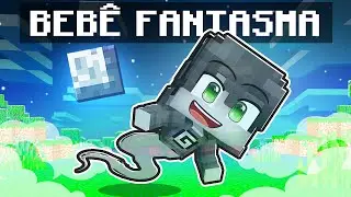 ADOTE o BEB&Ecirc; FANTASMA GUIHH no Minecraft