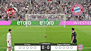 FC K&Ouml;LN VS BAYERN MUNCHEN FULL PENALTY SHOOTOUT | KOE VS BAY HIGHLIGHTS