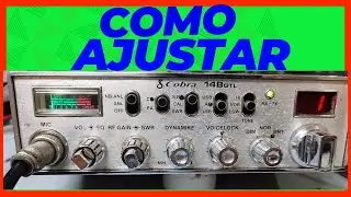 Como regular ajustar radio PX Cobra 148 GTL
