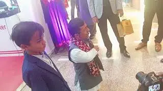 dwarf man singing culture song#subscribe and share
