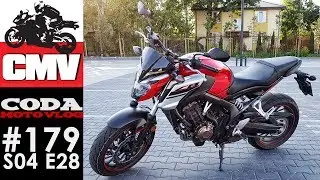 CMV#179: Honda CB650F - pierwsza jazda - CODA MV