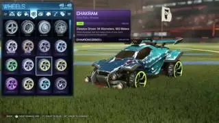 ROCKET LEAGUE PAINTED CHAKRAM SET