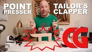 Making a Tailor's Clapper/Point Presser - Woodworking