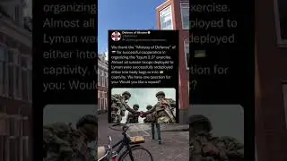 Ukraine trolling russia after they liberated Lyman.