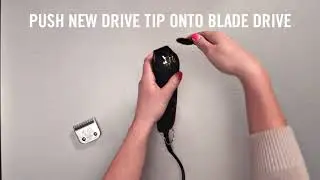 WAHL How to Change the SS Pro and Stable Pro Plus Drive Tips