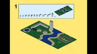 Bricklink Designer 2.0 Lego MOC instructions- Wolfpack Hideaway.