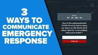 3 Ways to Communicate your Company's Emergency Response