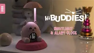 NIGHTLIGHT & ALARM CLOCK PANDA 