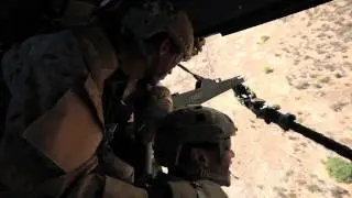 Force Recon Marines fast roping