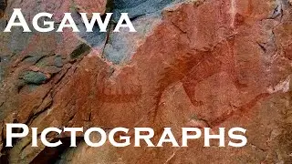 The Most Famous Pictograph Site In Canada - Agawa Rock, Lake Superior Provincial Park.