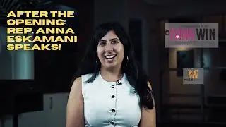 Representative  Anna Eskamani  Speaks About The Winn Win Emerging artists exhibition 2025