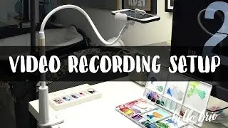 How I film art demo videos for Instagram + YouTube