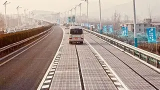 World's First Solar Highway Opens In China