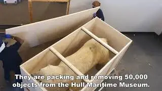 A temporary farewell to the Hull Maritime Museum's collection