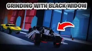 Играю за Черную Вдову в Roblox Jailbreak🕷️