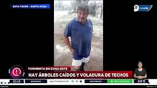 Cayó granizo en Mendoza y hay alerta: Santa Rosa uno de los departamentos más afectados