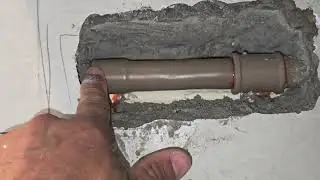 Making a splice in the pipe without a sliding sleeve.