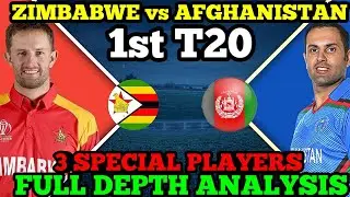 ZIM vs AFG Dream11 Team Prediction, ZIMBABWE vs AFGHANISTAN 1st T20, ZIM vs AFG Dream11 Team Today