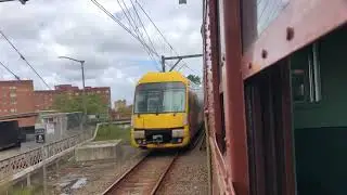 Red Rattler F1 Ride - Wynyard to North Sydney - Sydney Harbour Bridge 90th
