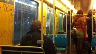 RET Metro SG2 Troelstralaan - Schiedam Centrum Rit Met 5219 Lijn C !!