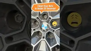 Woollywormit Wheel Brush Cleans Your Nuts in 20 Seconds #automobile #wheels #carcare #detailing #diy