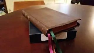 R.L. Allan ESV NCR bound by Chant Bindery - Need Opinions for How I Can Create Chant 2.0
