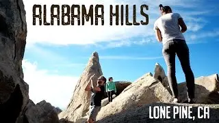 Shark Fin Rock at Alabama Hills