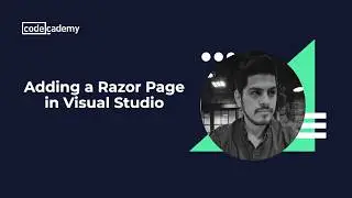 Adding a Razor Page in Visual Studio